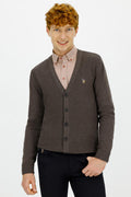 Us Polo Assn Brown Knitwear Cardigan Basic