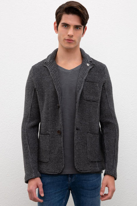Us Polo Assn Gray Men's  Blazer  Jacket