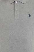 Us Polo Assn Men's Gray Sweatshirt Basic 50240202-VR086
