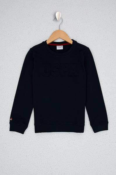 Us Polo Assn Boys Green Sweatshirt Basic