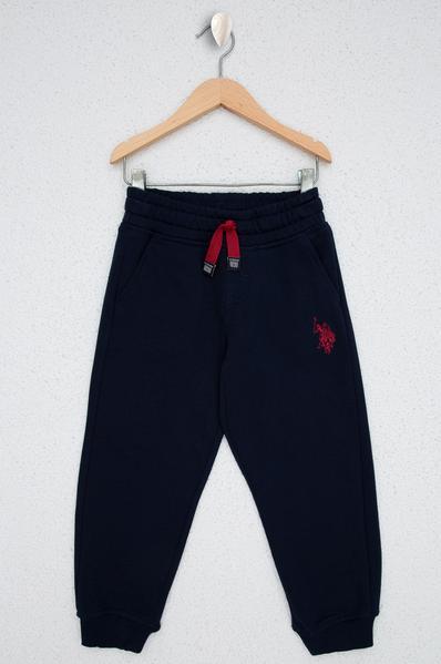 Us Polo Assn Boys Navy Blue Knitted Pants