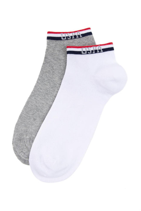 Us Polo Assn Men's Gray Socks 50234019-VR086
