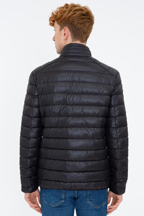 Us Polo  Assn Men  Black Jacket Synthetic