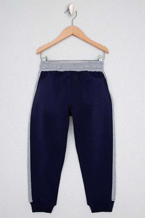 Us Polo Assn Boys Navy Blue Knitted Pants
