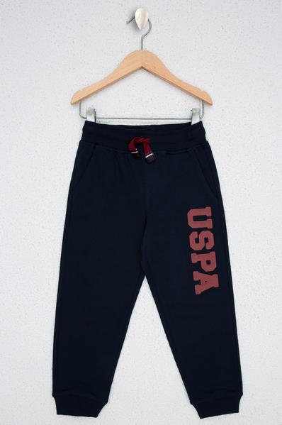 Us Polo Assn Boys Navy Blue Knitted Pants