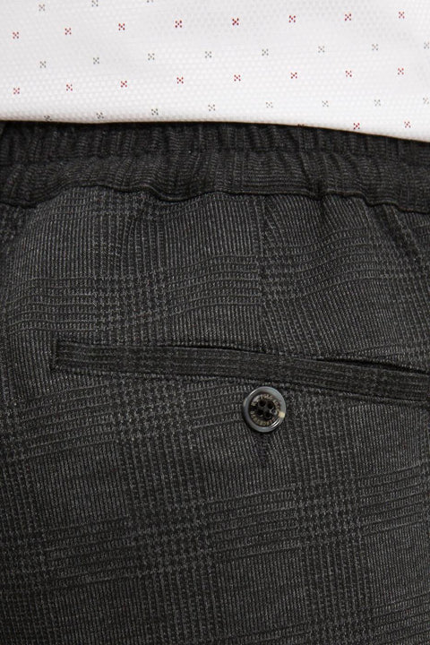 Us Polo Assn  Anthracite Melange Knitted Trousers