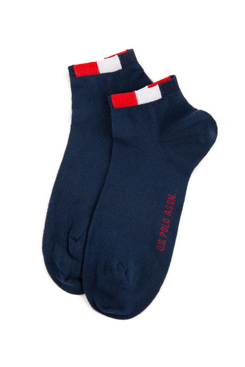 Us Polo Assn Men's Navy Blue Socks 50222771-VR033