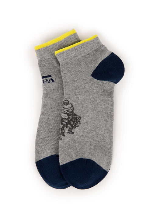 Us Polo Assn Men's Gray Socks 50222731-VR086