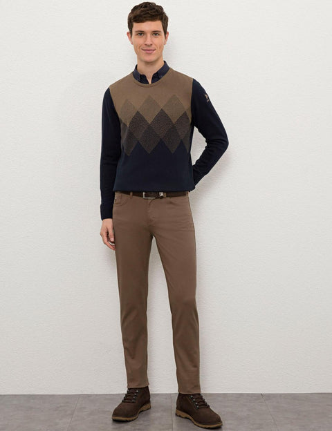 Us Polo Assn Brown Chinos Pants