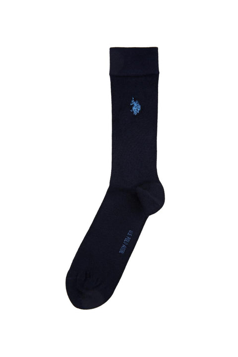 Us Polo Assn Men's Navy Blue Socks 50222776-VR033