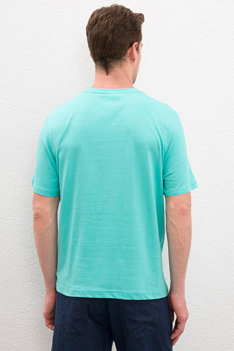 Us Polo Assn Men's Mint T-Shirt Basic 50216452-VR090