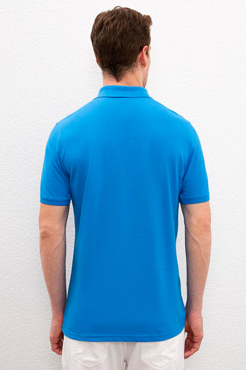 Us Polo Assn Blue T-Shirt Basic  50217612-VR077