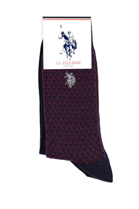 Us Polo Assn Men's Navy Blue Pack Socks 0212359-VR033