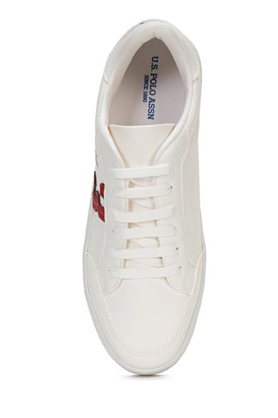Us Polo Assn Men White Sneakers