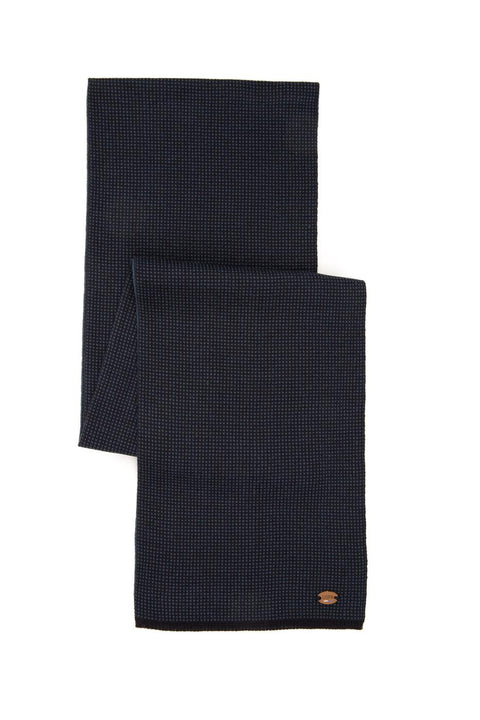 Us Polo Assn  Men's Navy Blue Scarf Beret Set