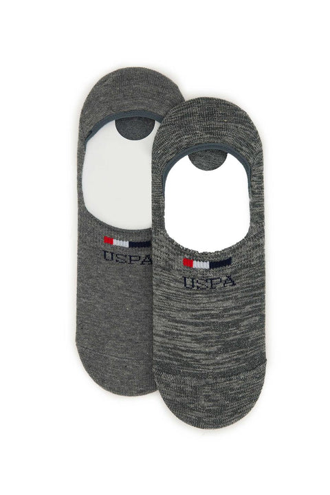 Us Polo Assn Men's Gray Socks 50222720-VR086