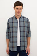 Us Polo Assn Men's Navy Blue Shirt Long Sleeve 50226565-VR033