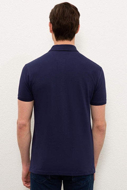 Us Polo Assn Men's Navy Blue T-Shirt Basic 50232303-VR033
