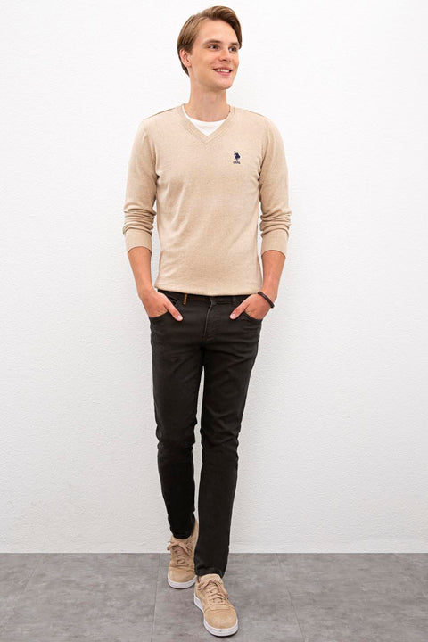 Us Polo Assn Brown Denim Pants