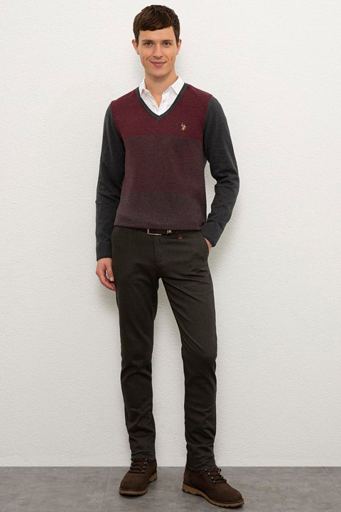 Us Polo Assn Green Chinos Pants