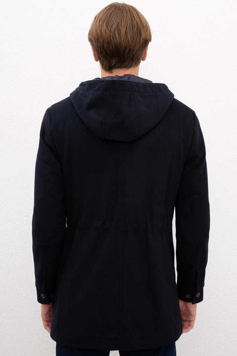 Us Polo  Assn Men  Navy Blue Jacket Cachet