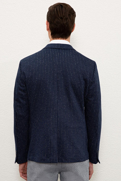 Us Polo Assn Navy Blue Men's Blazer  Jacket