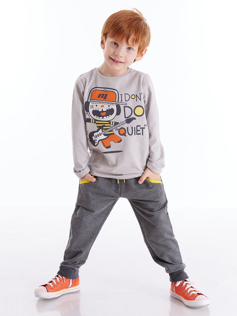Denokids Sing with Me Boy Pants Set