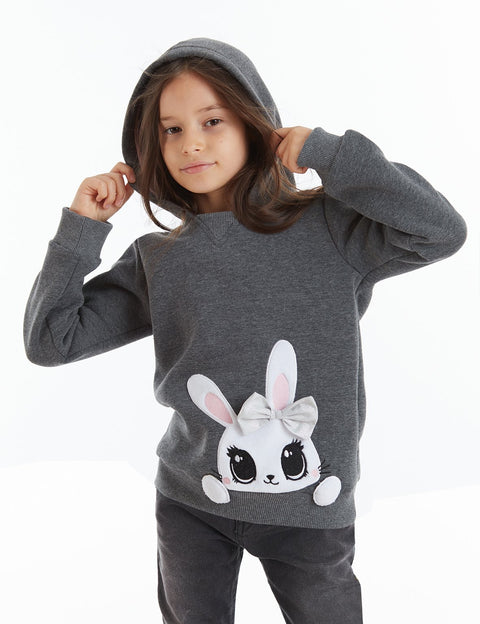 Denokids Cute Bunny Hoodie