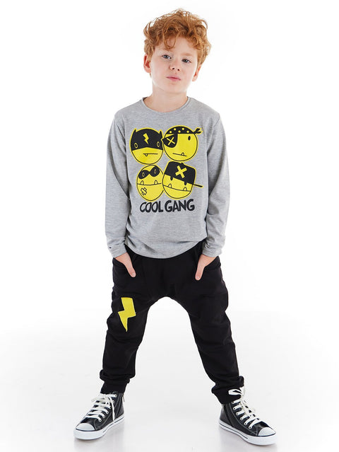 Denokids Gang Boy T-shirt&Pants Set