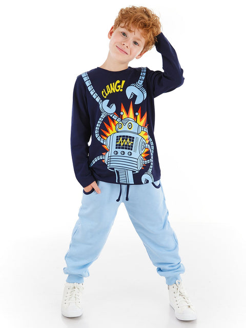 Denokids Clang Boy T-shirt&Pants Set
