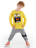 Denokids Happy Boy T-shirt&Pants Set