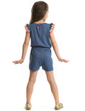 Denokids Unicorn Ruffled Overall