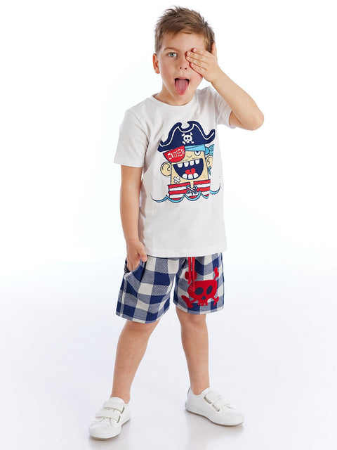 Denokids Pirate Boy T-shirt & Shorts Set