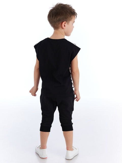 Denokids Sailor Shark Boy T-shirt & Capri Set