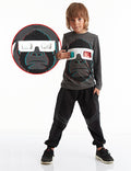 Mushi Changing Glasses Boy Pants Set