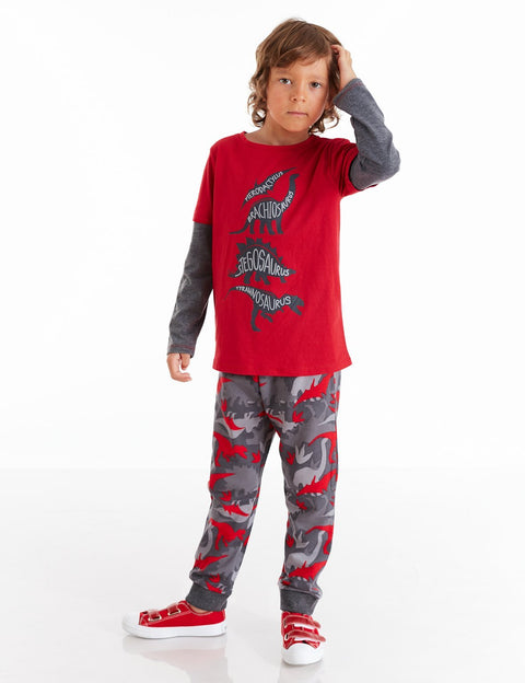 Mushi Dino Gang Camo Boy Set