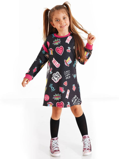 Mushi Good Vibes Girl Dress