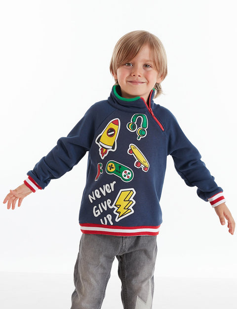 Mushi Stickers Boy Sweatshirt