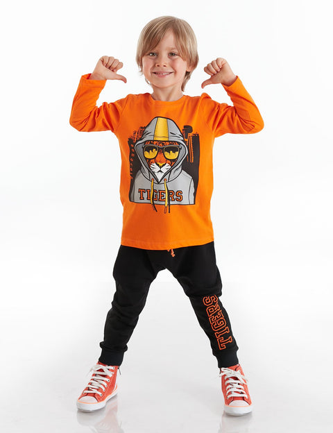 Mushi Tigers Boy Baggy Set