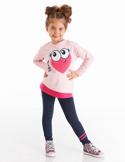 Mushi Eyes Girl T-shirt+Leggings Set