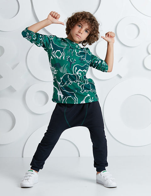Mushi Forrest Boy Pants Set