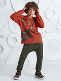 Mushi Gitarist Boy Pants Set