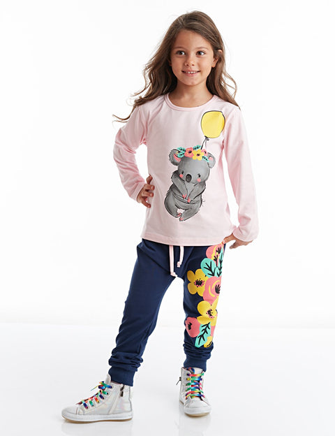 Mushi Koala Girl Pants Set