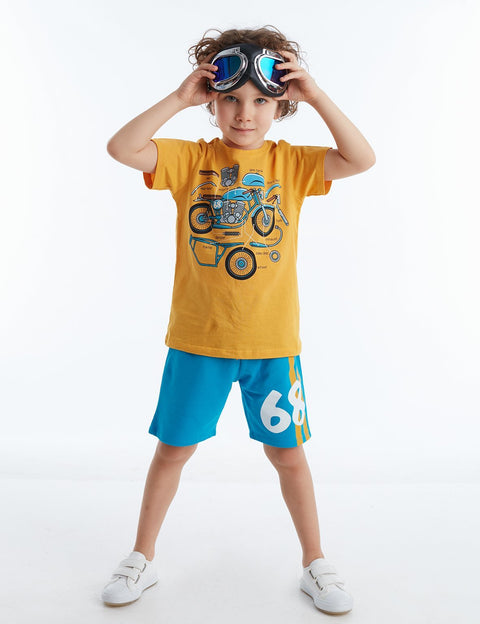 Mushi 68 Boy Shorts Set