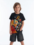 Mushi Wild Side Boy Shorts Set