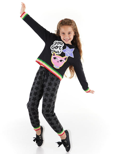 Mushi Good Meow Girl Tracksuit