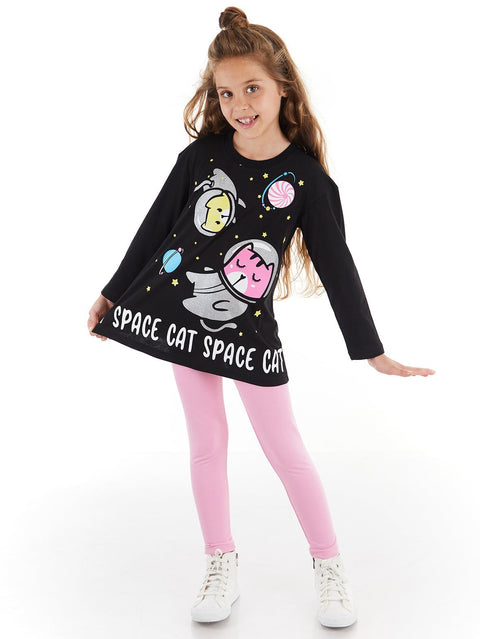 Mushi Rainbow Girl Tunic&Leggings Set