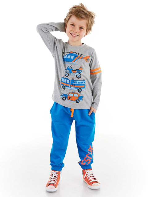 Mushi Team Boy T-shirt&Pants Set