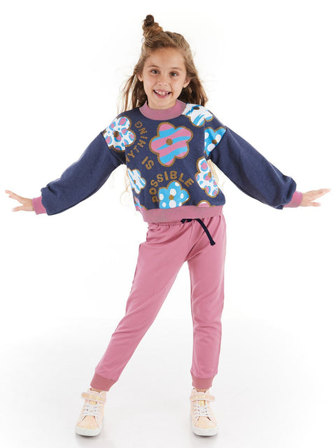 Mushi Flowers Girl Tracksuit