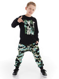 Mushi Skate Camo Boy T-shirt&Pants Set